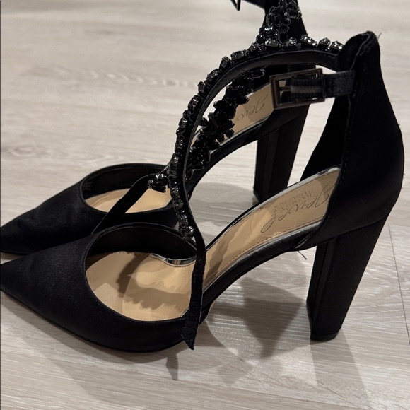 Jewel Badgley Mischka Black Heels - Picture 6 of 6